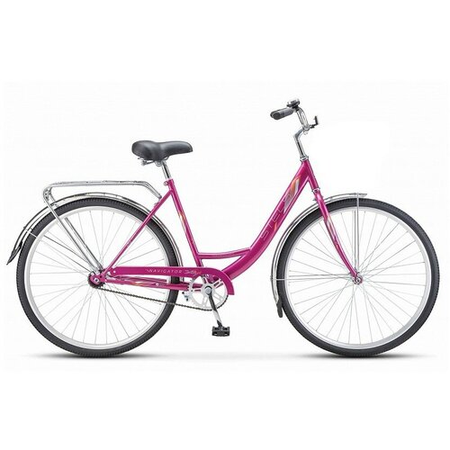 Женский дорожный велосипед Stels Navigator с колесами 28 345 Z010/Z011 пурпурный без переключения передач