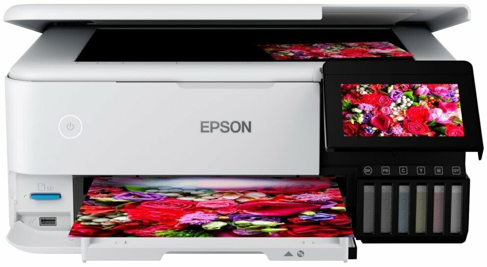 МФУ Epson EcoTank L8160, белый