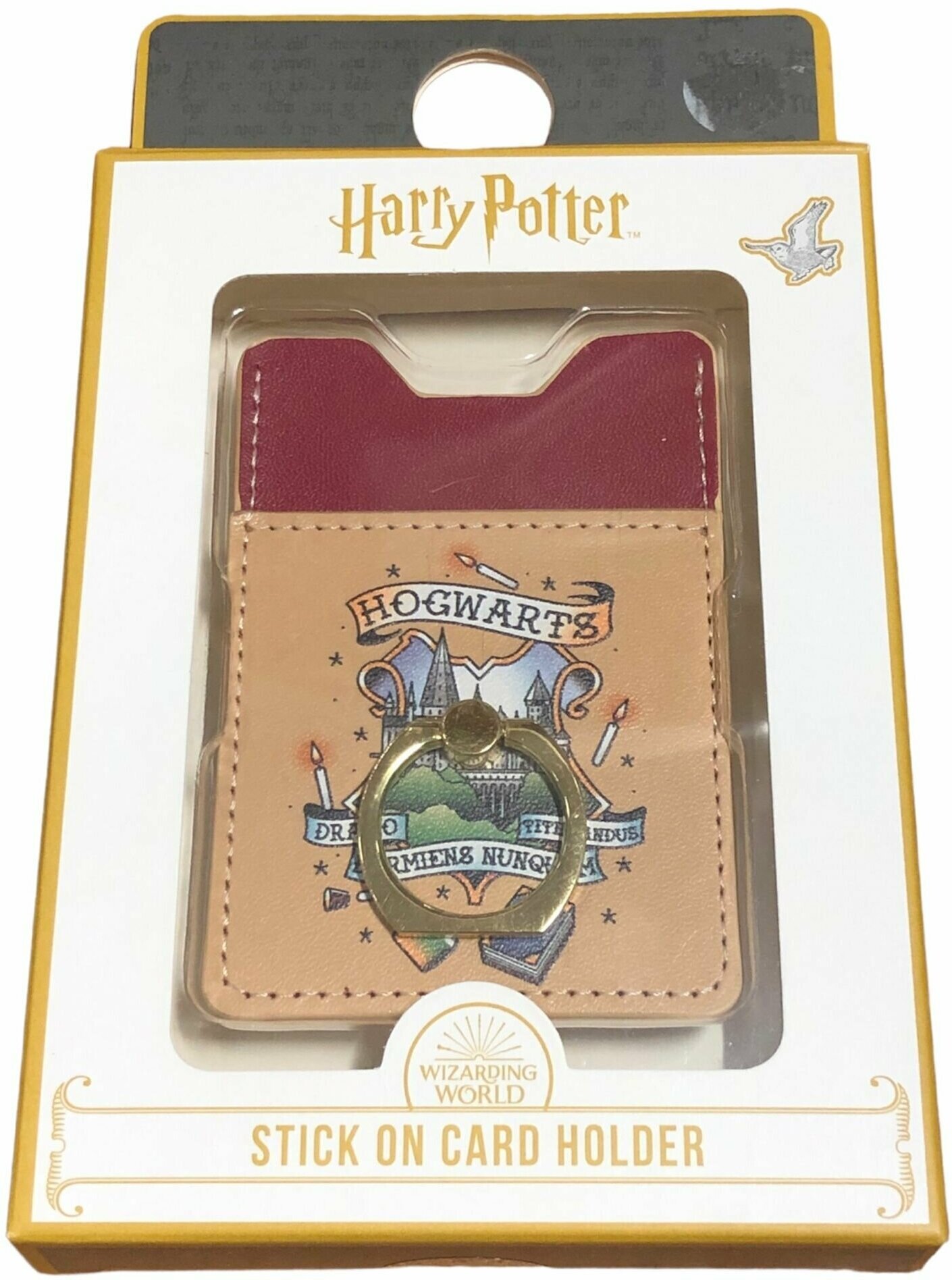 Кольцо для смартфона с Картхолдером Hogwarts "Harry Potter" 7873701 оригинал.