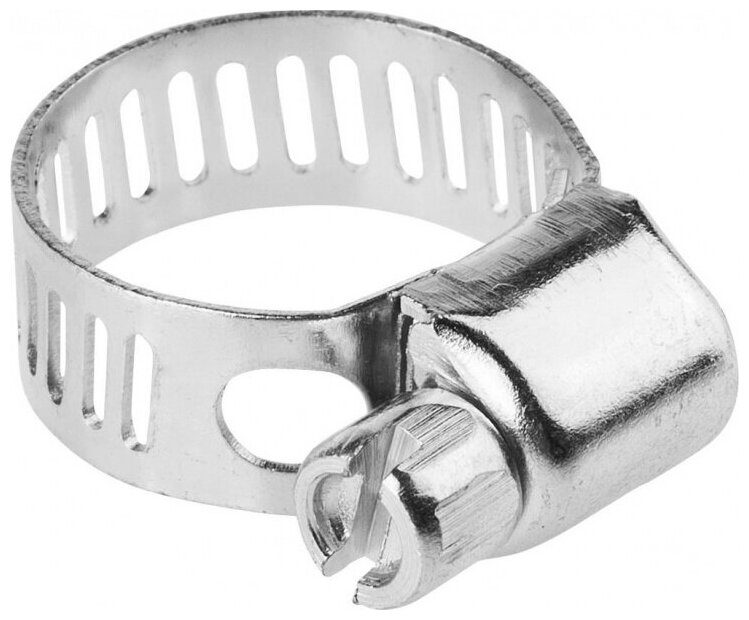 фото Хомуты стальные оцинкованные 8 мм 8-18 мм 5 шт Stayer 3780-08-18_z01