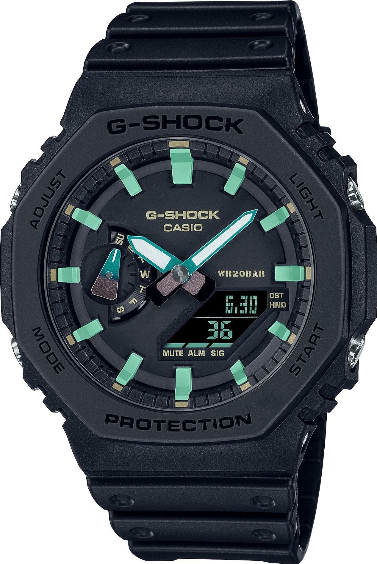 Наручные часы CASIO мужские G-Shock Casio GA-2100RC-1A кварцевые 