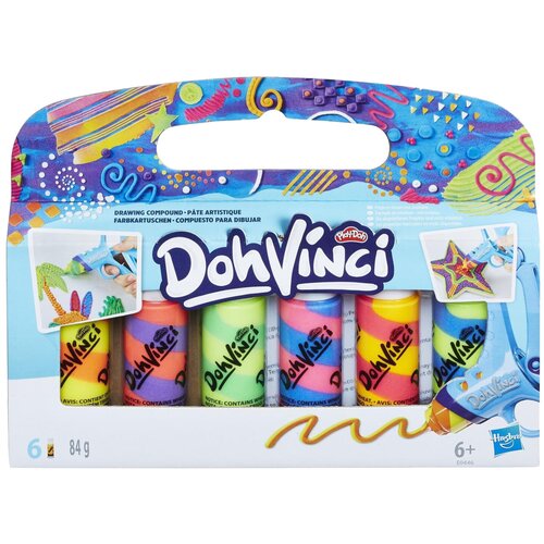 Картриджи Doh-Vinci для творчества, 6 шт (E0340)