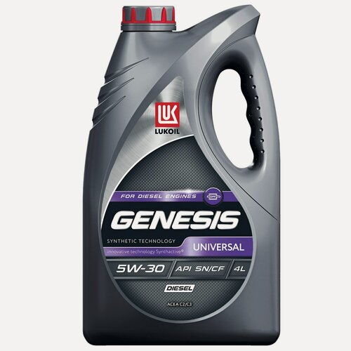 Изображение товара Масло моторное LUKOIL GENESIS UNIVERSAL DIESEL 5W-30, полусинтетическое, 4 л