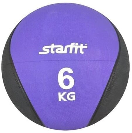 Медбол Starfit (Старфит) Pro GB-702 6 кг фиолетовый