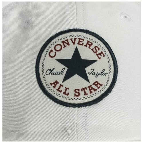 Бейсболка Converse, размер one size, белый шапка converse размер one size белый серый