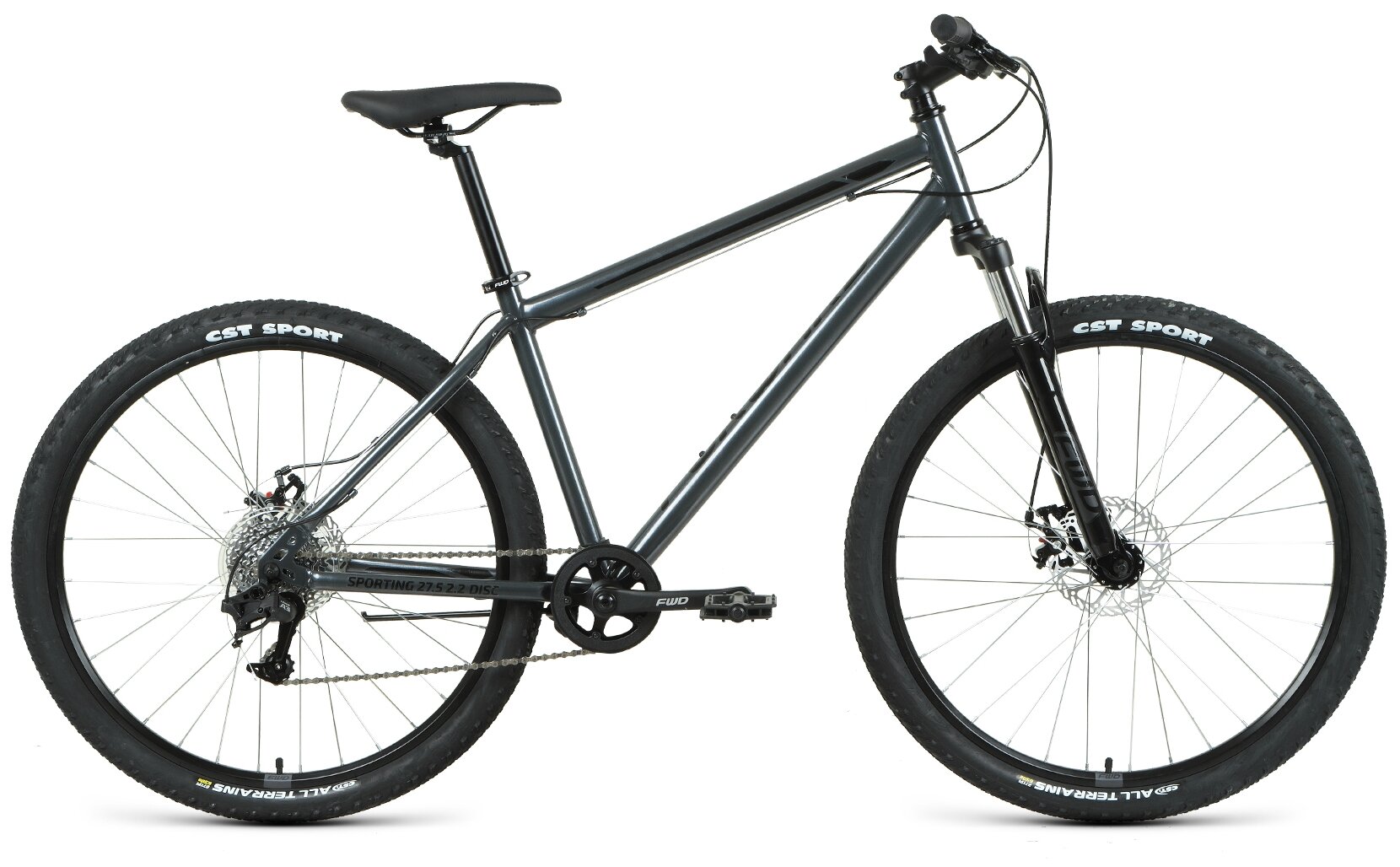 Горный (MTB) велосипед FORWARD Sporting 27.5 2.2 Disc (2021) — купить в ...