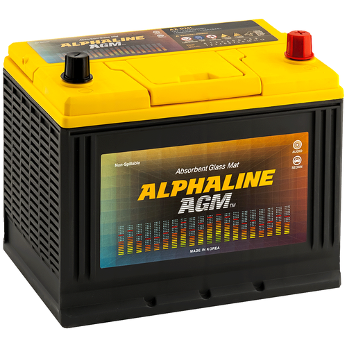 Автомобильный аккумулятор ALPHALINE AGM D26L