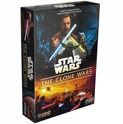 Настольная игра Z-Man Games Star Wars: The Clone Wars (Пандемия. Звёздные Войны: Войны Клонов)