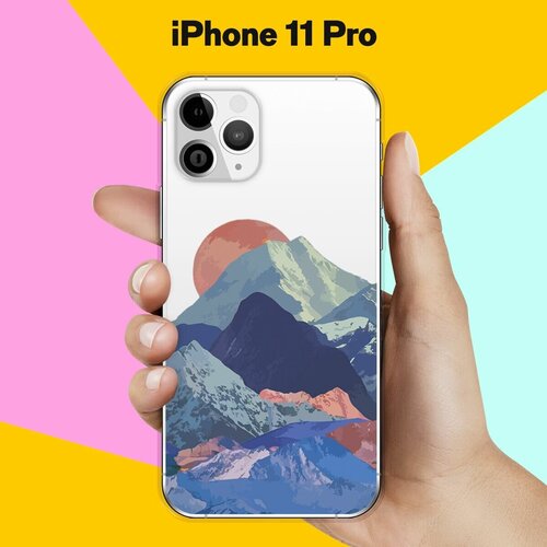 Силиконовый чехол Горы на Apple iPhone 11 Pro силиконовый чехол на apple iphone 11 pro эпл айфон 11 про с рисунком flight to new york