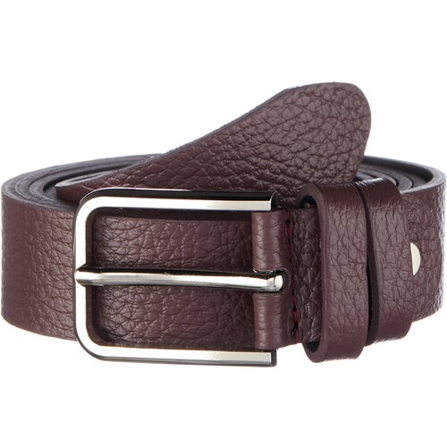 фото Ремень fabretti, натуральная кожа, металл, для женщин, длина 120 см., красный