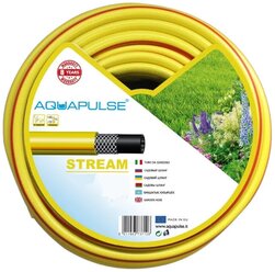 Шланг Aquapulse STREAM 5/8'' 20 метров желтый/красный