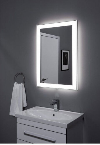 Зеркало Алассио LED Aquanet 00196640 Хром
