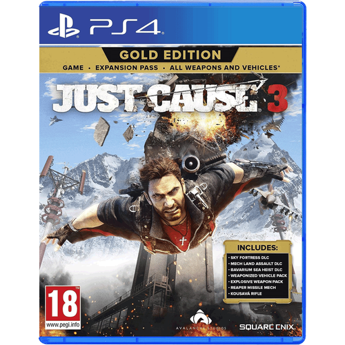 Just Cause 3 Gold Edition [PS4, английская версия] ps4 игра square enix just cause 3 gold edition