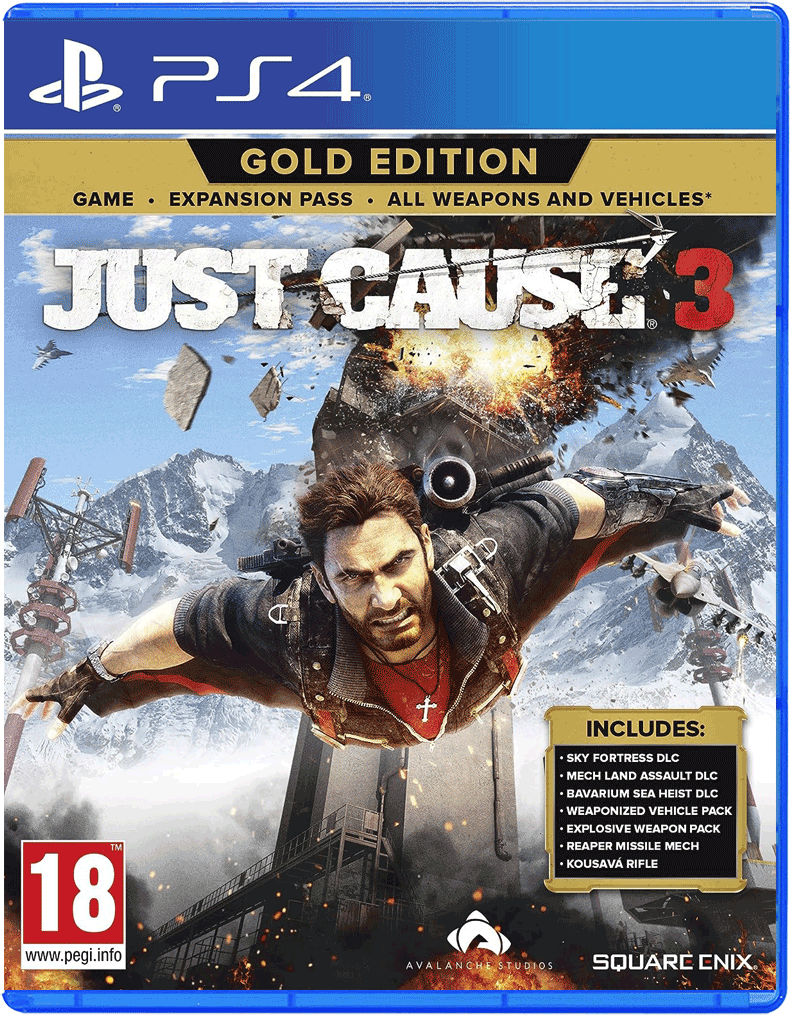 Just Cause 3 Gold Edition [PS4 английская версия]