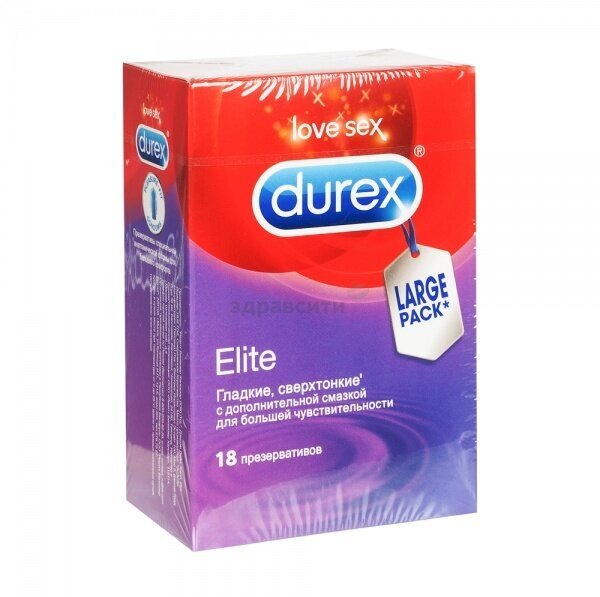 Презервативы Durex Elite, 18 шт. - фотография № 10