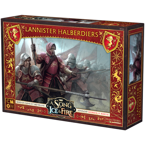 Миниатюры cmon A Song of Ice & Fire: Lannister Halberdiers