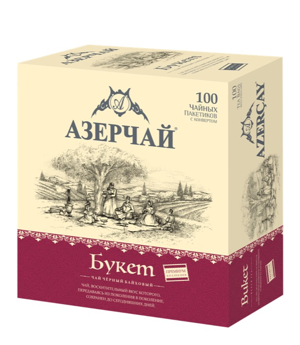 Azercay tea Premium collection (Букет) Черный 100 пак. х 1,6 г 6828818