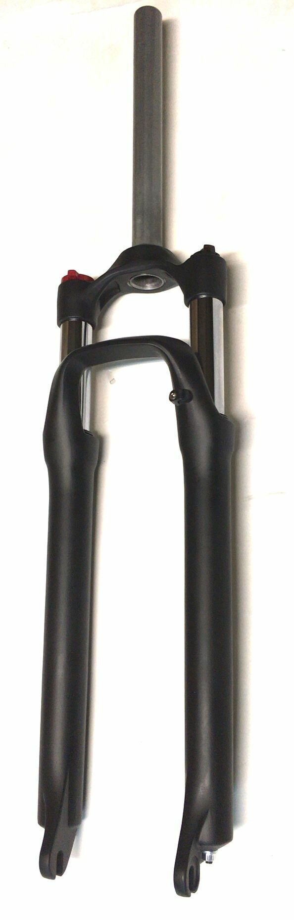 Вилка велосипедная амортизационная для колес 27.5" сталь, ход 80 мм для дисковых и ободных тормозов, HORST