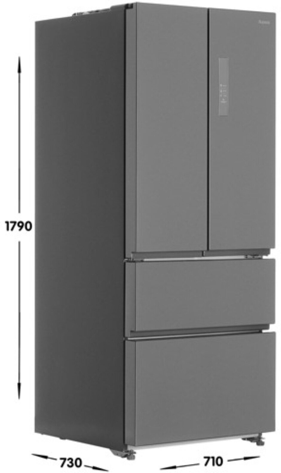 Холодильник Бирюса FD 431 I, silver