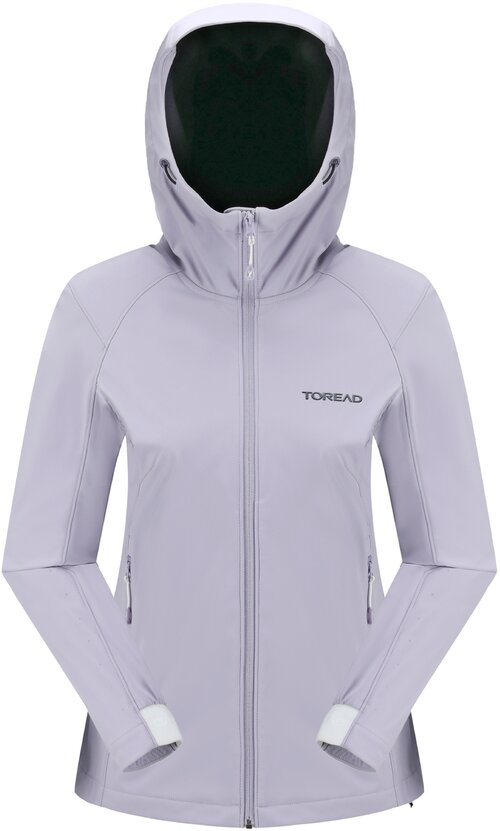 Куртка TOREAD Womens softshell jacket, размер L, фиолетовый