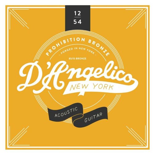 Струны для акустической гитары DAngelico Acoustic 1254