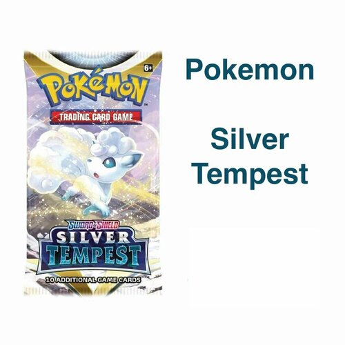 Коллекционные карточки покемон Sword Shield silver tempest