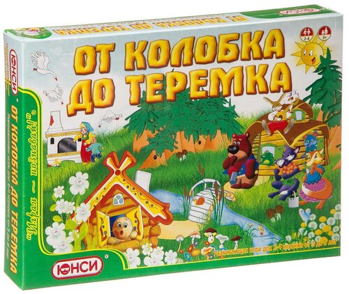 Настольная игра ЮНСИ От колобка до теремка