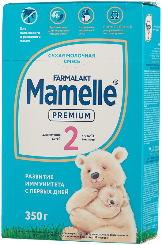 Mamelle Смесь Premium 2 6-12 мес. 350 г