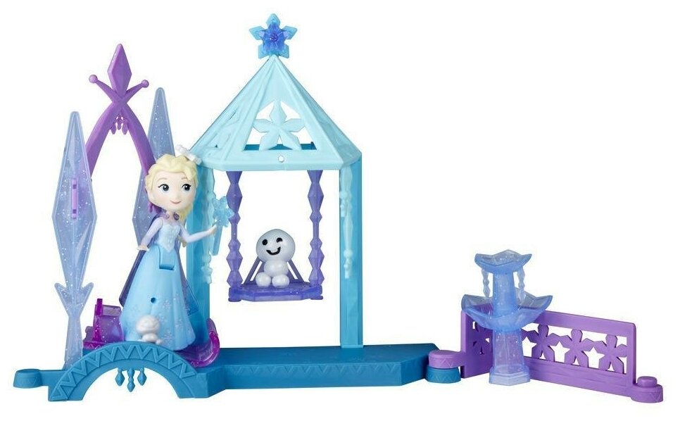 Hasbro Disney Frozen Холодное сердце Домик E0096, голубой