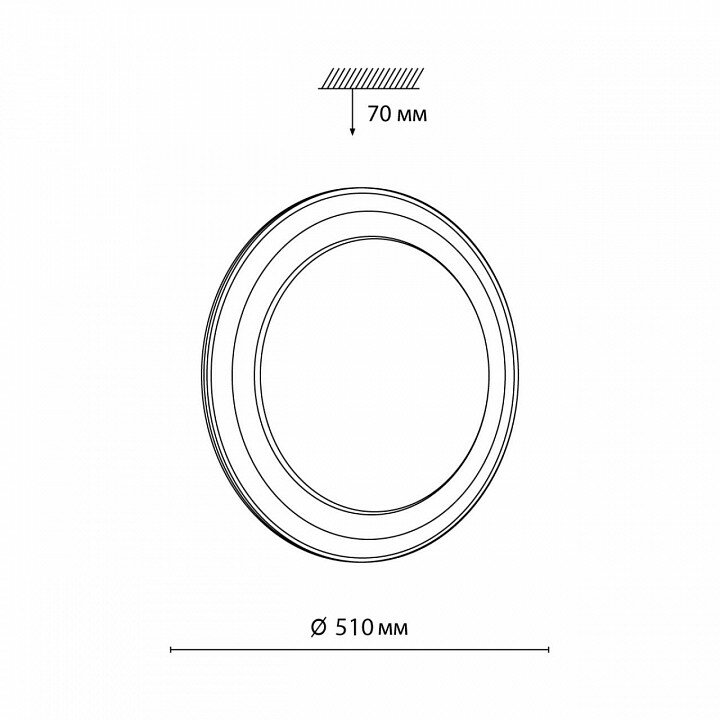 Накладной светильник Sonex Setta 7630/EL - фотография № 9