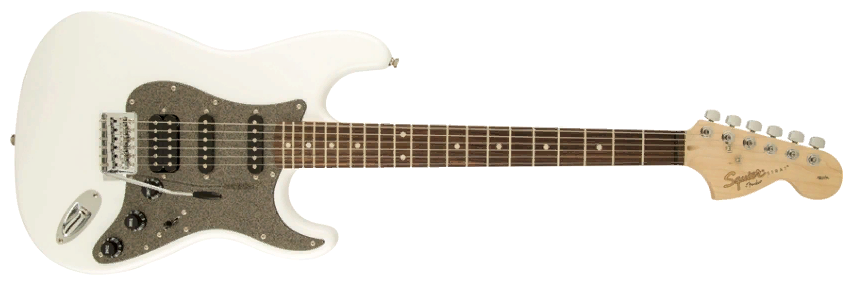 Fender Squier Affinity Stratocaster HSS LRL Olympic White Электрогитара