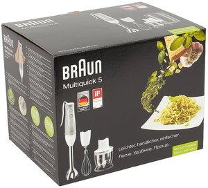 Braun Multiquick 5 MQ 525 Omelette - Hand Blender - White/Grey