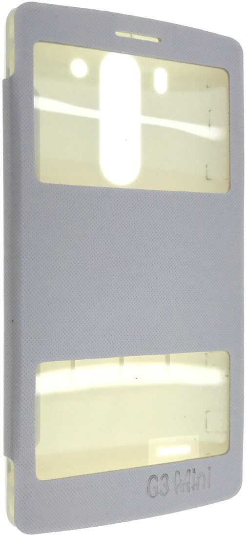 Чехол на смартфон LG G3 mini Книжка с двумя окошками просмотра