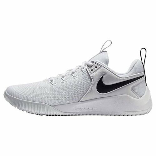 Кроссовки NIKE AR5281-101-11, волейбольные, размер 11 US, черный, белый