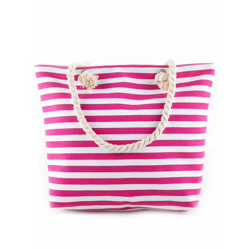 фото Сумка пляжная , белый, розовый нет бренда