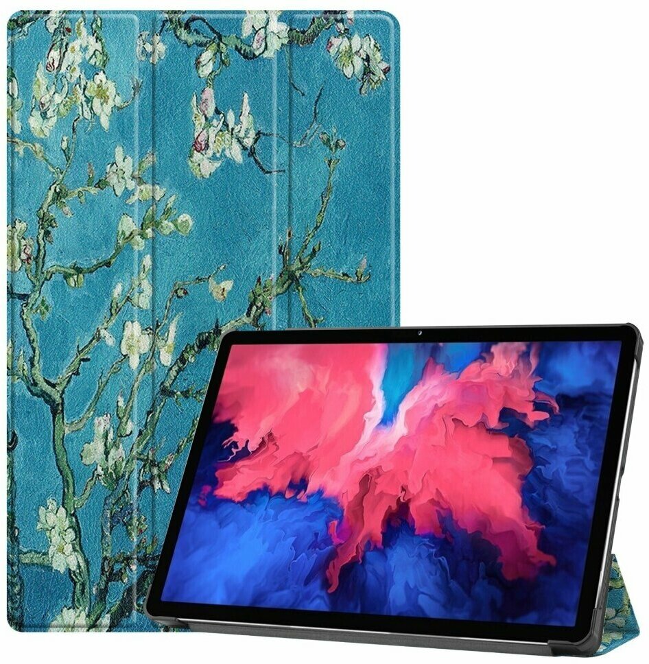 Чехол Smart Case для Lenovo Tab P11 TB-J606 / Lenovo Tab P11 Plus TB-J616 - 11 дюймов (Apricot Blossom)