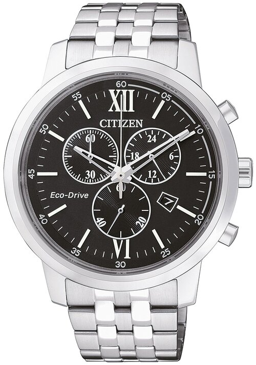 Наручные часы CITIZEN Elegant AT2301-82E, серебряный, черный