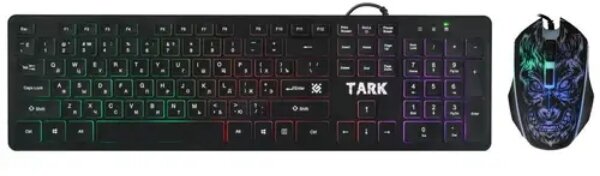 Комплект кл-ра+мышь Defender Tark C-779 RU, Light, мышь+клавиатура+ковер