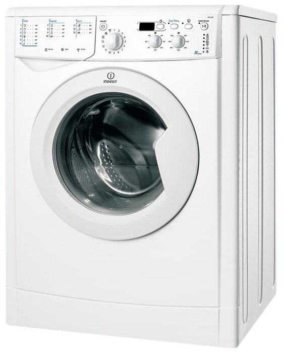 Стиральная машина Indesit IWUD 4105 (4кг, 1000об, 60x33x85)