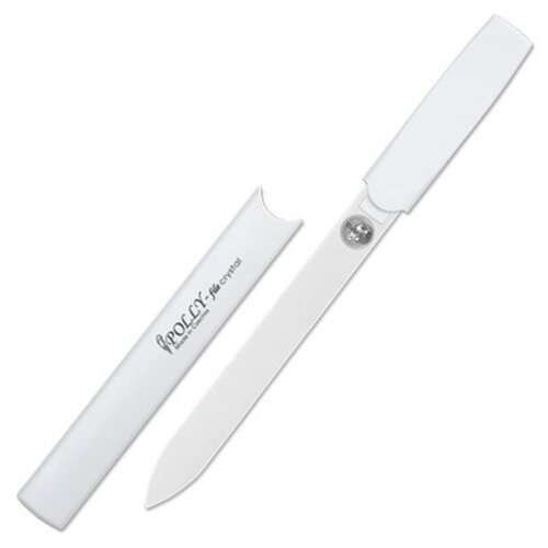 Bohemia, Пилка стеклянная Polly, белая, 160 мм, в пластиковом футляре