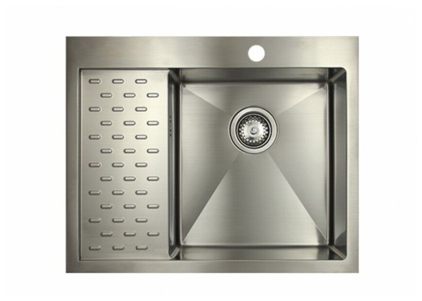 Кухонная мойка Seaman Eco Marino SMB-6351PLS, вентиль-автомат Нержавеющая сталь