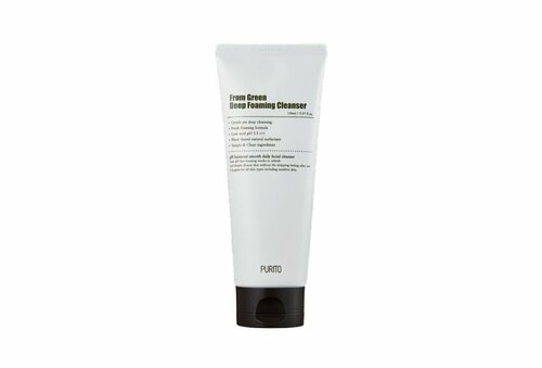 PURITO Натуральная пенка для умывания From Green Deep Foaming Cleanser