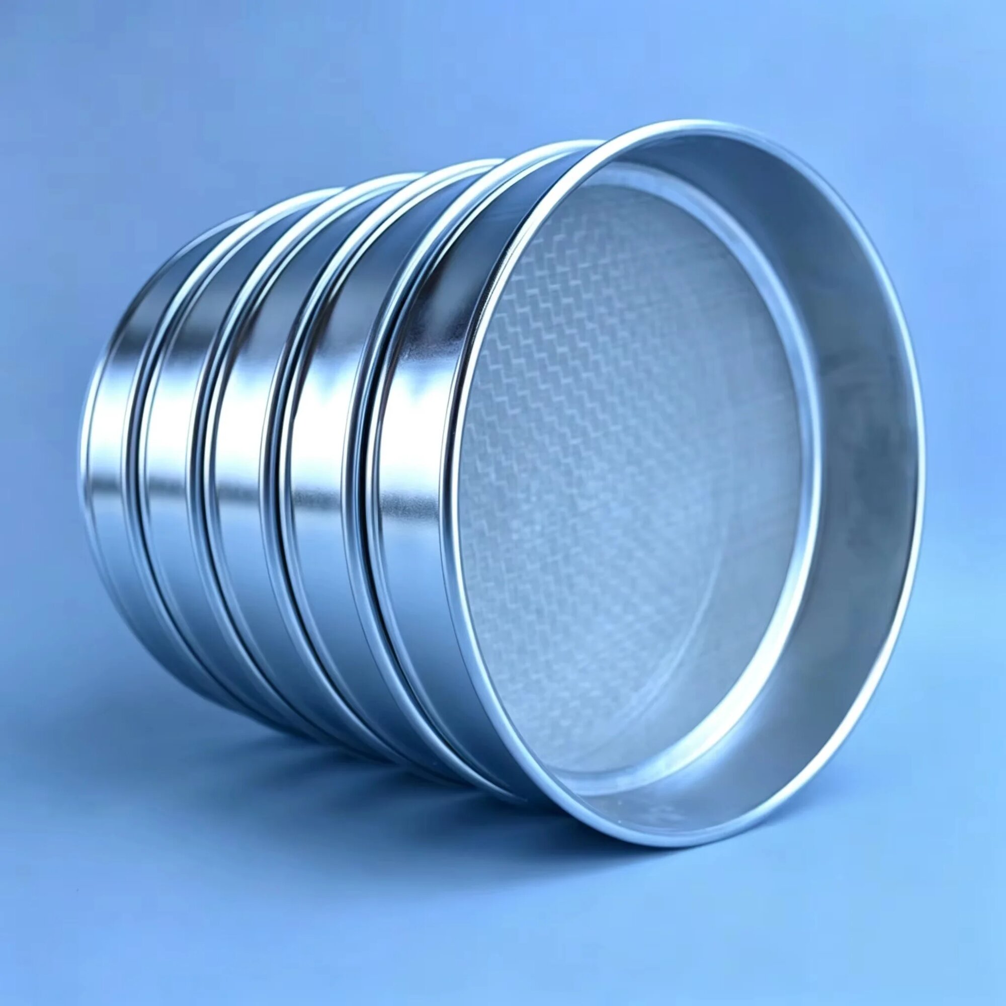 Тестовое сито Xin Tester 20 см, Объем: Lid and Bottom