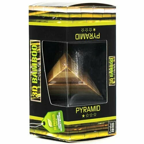 Eureka Деревянная головоломка Пирамида Светло-коричневый деревянная головоломка motionlamps узел пирамида
