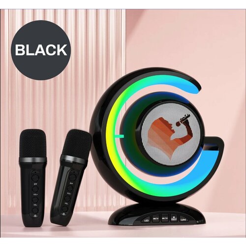 Беспроводная Bluetooth-колонка YS110 с двумя микрофонами черная 330000₽