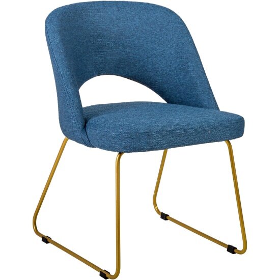 фото Кресло R-HOME Lars БлюАрт/ЛинкЗолот