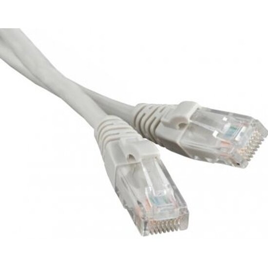 PC01-C5EUL-15M ITK Коммутационный шнур (патч-корд), кат.5Е UTP, LSZH, 15м, серый IEK - фото №5