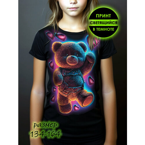 фото Футболка romax tex, размер 38, черный