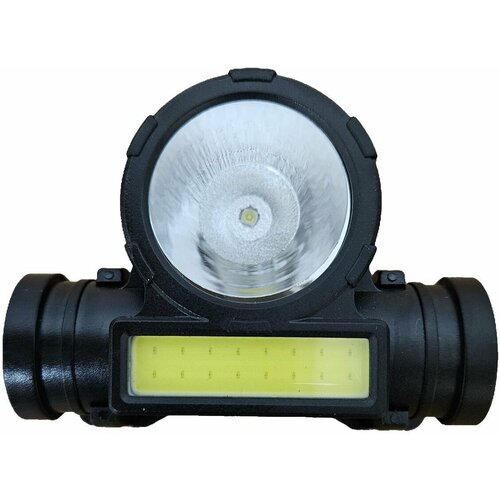 Фонарь налобный 3w LED + COB