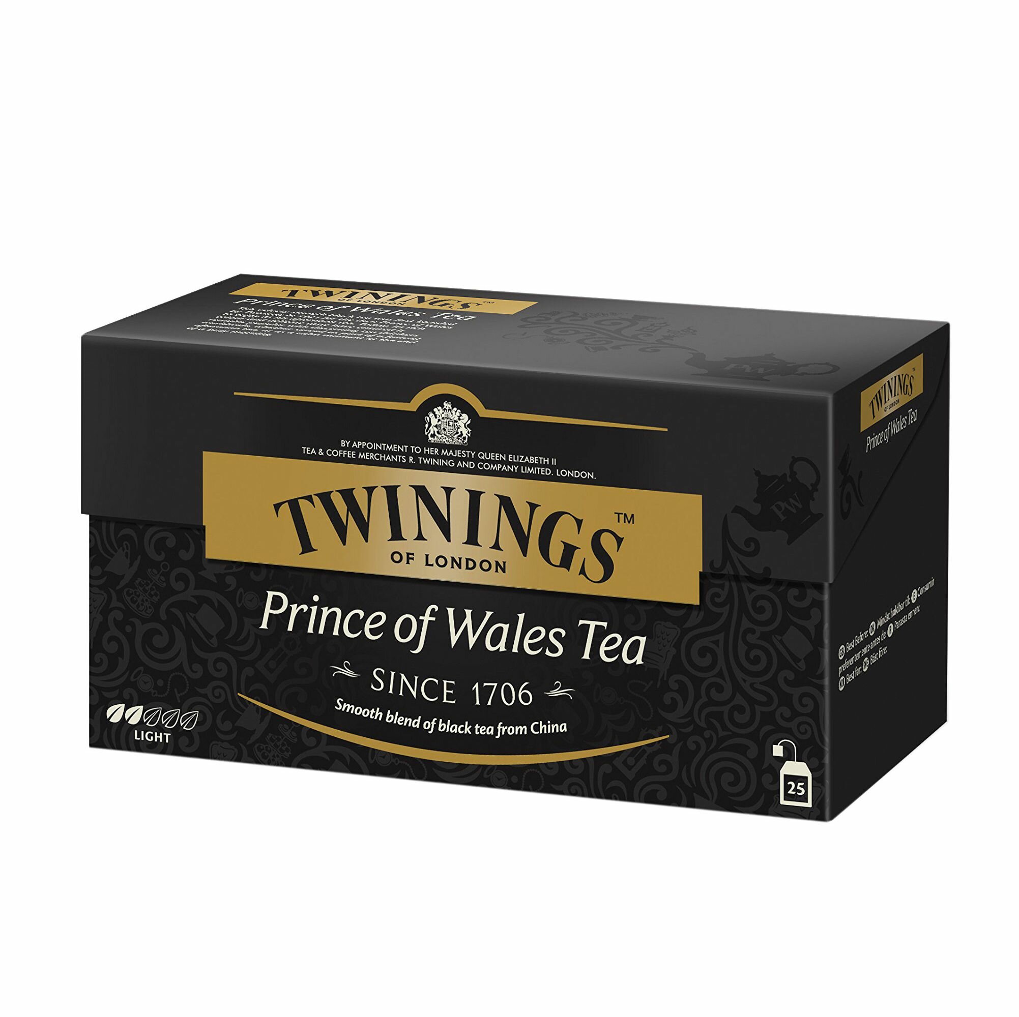 Черный чай Twinings "Prince of Wales Tea", 25 пак. 50 г (из Финляндии)